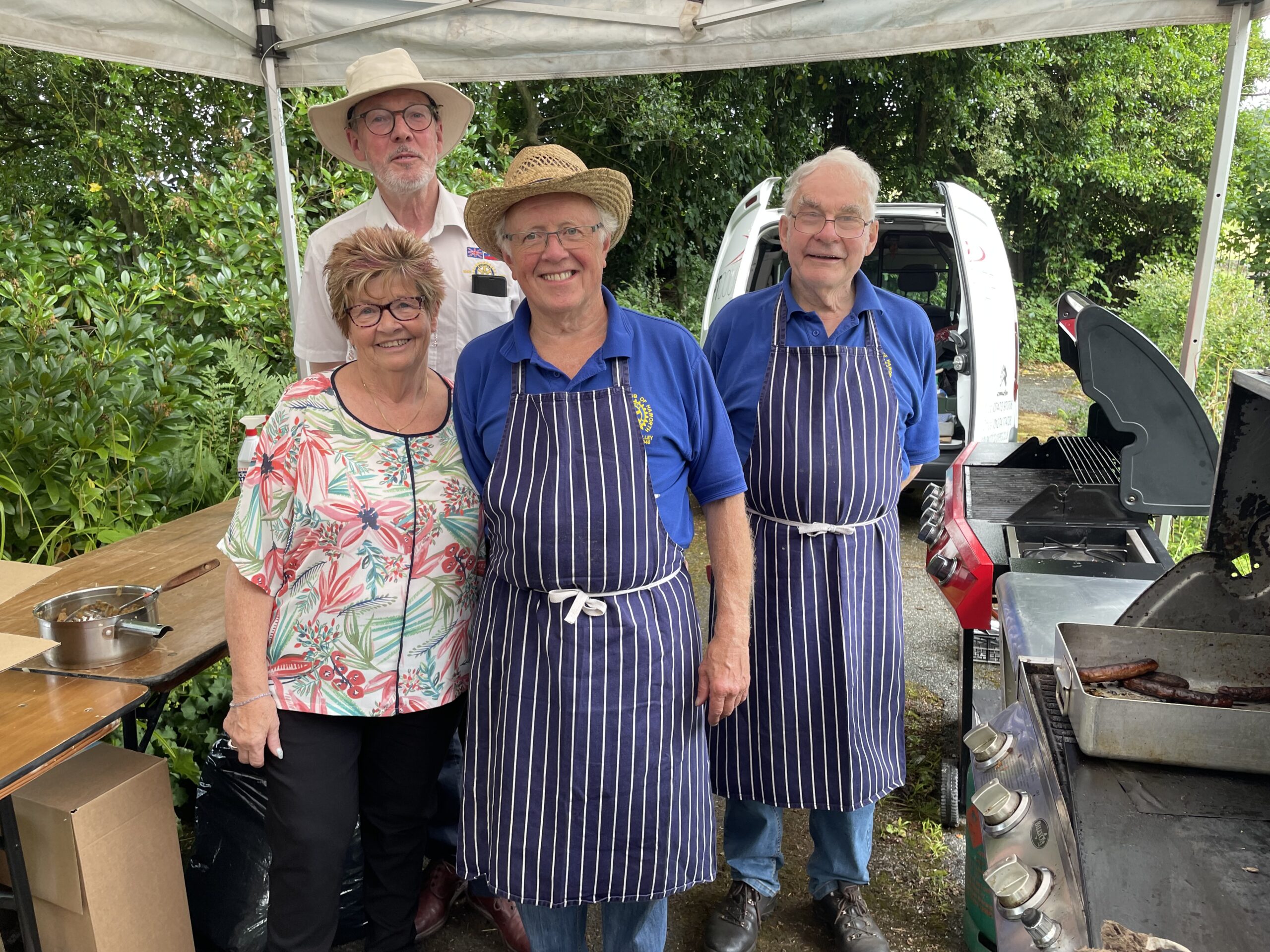 Rotary Clubs join together.